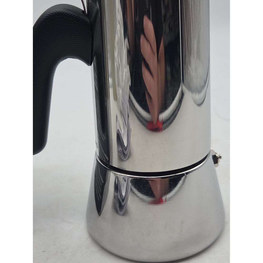 Bialetti Venus Stainless Steel Induction Stovetop 4-Cup Espresso Maker NEW Open - Picture 4 of 5